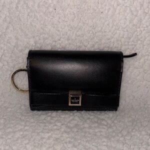 Kate Spade Mini Key Ring Bifold Leather Wallet